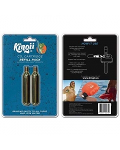Kingii CO2 Canister Refill Cartridges (Pack of 2)