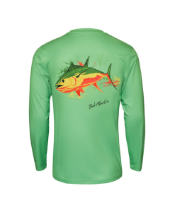 Bob Marlin Rasta Tuna Performance Shirt – Green