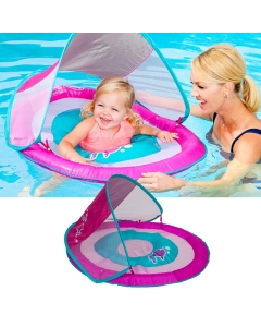 SwimWays Baby Spring Float Activity Center with Sun Canopy