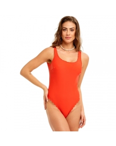 Just Nature Women's Red Nature Swimsuit