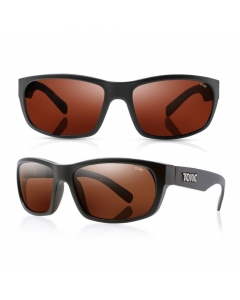 Tonic Torquay Polarized Sunglasses - Matte Black / Copper Photochromic