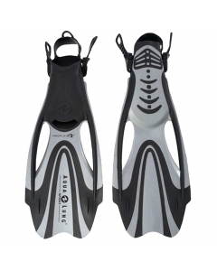 Aqua Lung Proflex II Snorkeling Fins - Silver (Size: S)