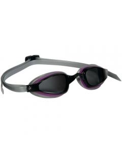 Aqua Sphere K180+ Dark Lens Lady Swimming Goggles - Purple/Silver