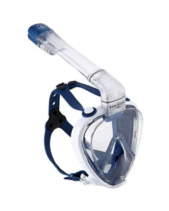 Aqua Lung Smart Snorkel Full Face Mask System - White/Blue