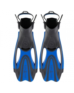 Aqua Lung Zinger Snorkeling Fins - Grey/Blue