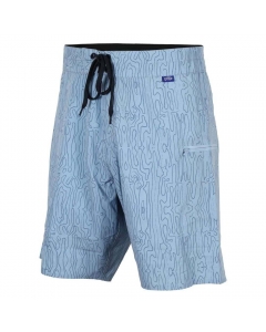Aftco M41 Saba Board Shorts - Magnum Blue