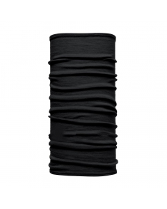 Buff Kids Lightweight Merino Wool Neckwarmer - Solid Black