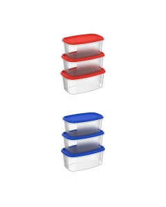 Cosmoplast Oval Food Storage Containers Pack
