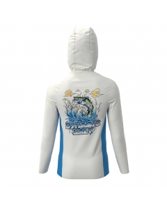 Dynamic Salt Performance Hoodie with Facemask (Blue)