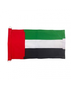 UAE Boat Flag, Single Layer Stitch Minimatt Fabric
