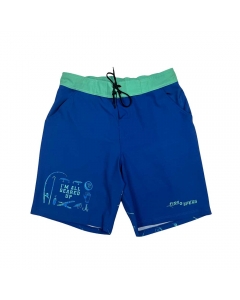 Fish2spear Fishing Shorts - All Geared Up (Navy Blue)