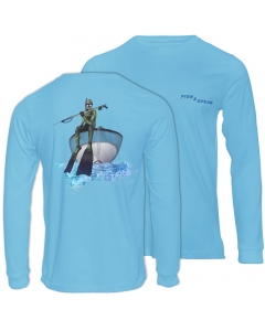 Fish2spear Long Sleeve Performance Shirt - Spearo on Deck
