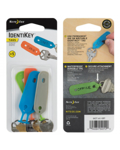 Nite Ize IdentiKey Plastic Assorted Identifiers Key Holder