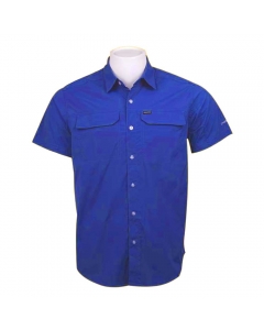 Monster Master Button Up Shirt - Blue
