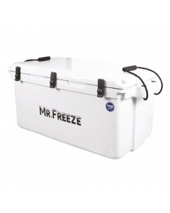 Mr. Freeze 150 Liter Ice Box Cooler with Rope (White)