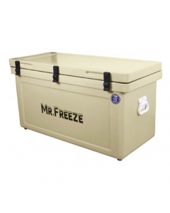 Mr. Freeze 105 Liter Ice Box Cooler with Rope (Beige)