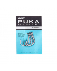 BKK UA1412004HG Puka Live Bait HD Hooks