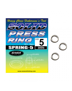 Senses Solid Press Ring (Pack of 10)