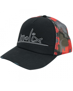 Molix Destroyed Hat 2.0 (Black/Red)