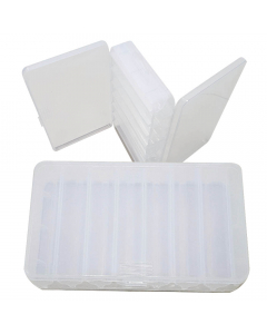 Double Sided Lure Case - Medium - 14 compartments - Clear