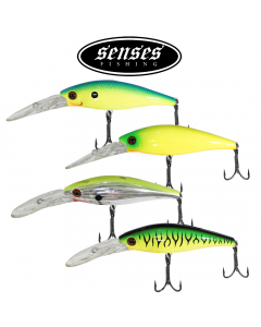 Senses Kaido Shad 88FD - 18g - Floating - King Fish - Casting Lure (Pack of 4)