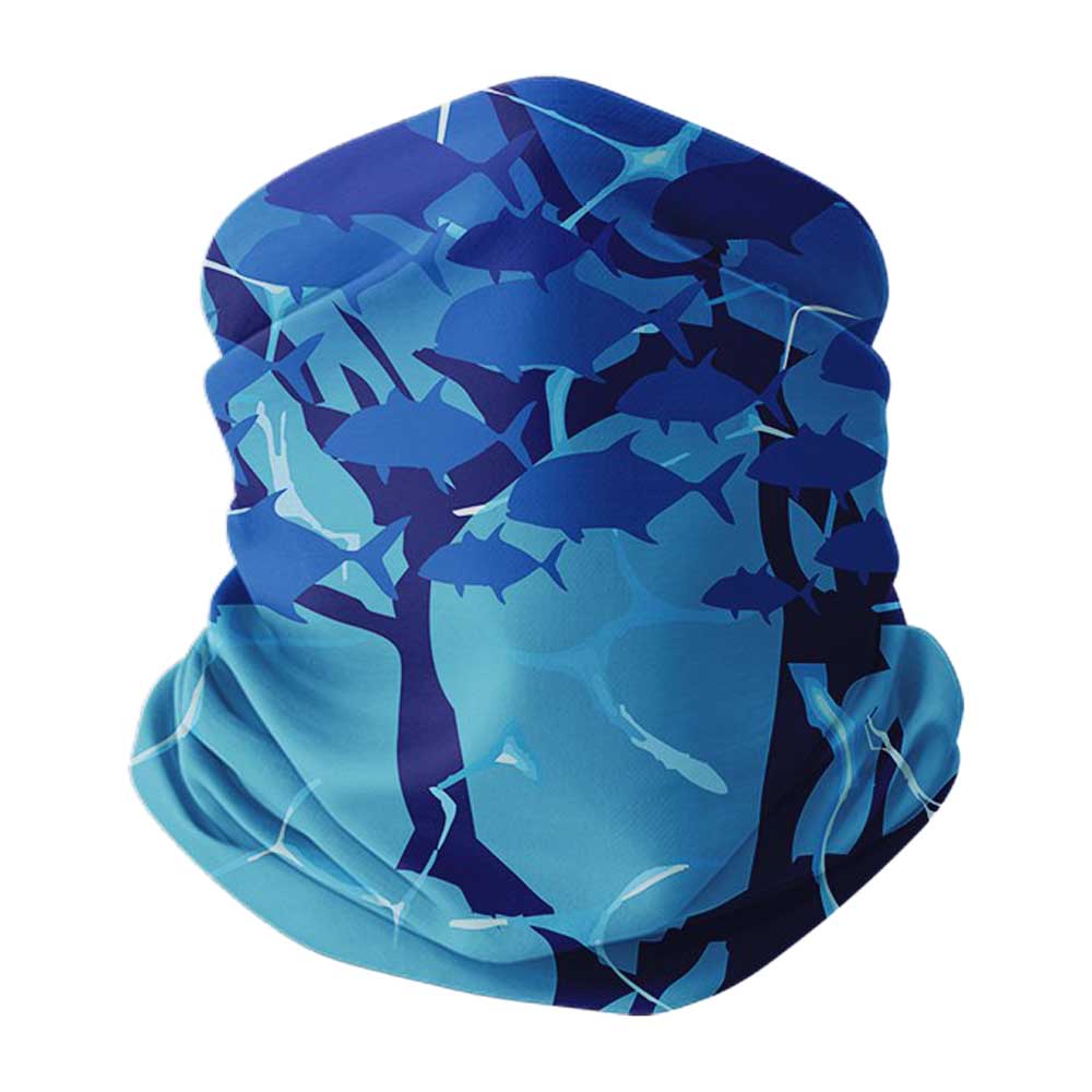 

Monster Multifunctional Headwear - Sky Blue Fish