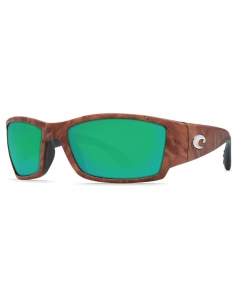 Costa Del Mar Corbina Men's Polarized 580G Sunglasses - Gunstock Frame/Green Lens