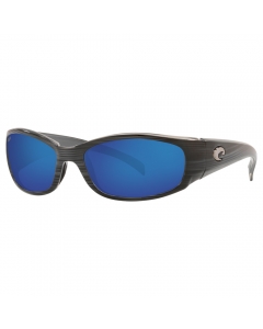 Costa Del Mar Hammerhead Men's Polarized 580G Sunglasses - Silver Teak Frame/Blue Lens
