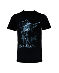 Bob Marlin Smoke Sail Cotton T-Shirt – Black