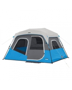 Core Equipment 6 Person Lighted Instant Cabin Tent 11' x 9'