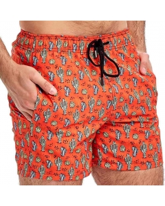 Just Nature Men's Swim Shorts - Orange