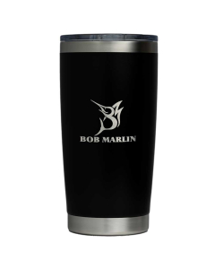 Bob Marlin Tumbler BM Black 20 oz. (600ml)