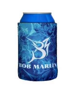 Bob Marlin Coozie Grander Blue 350ml