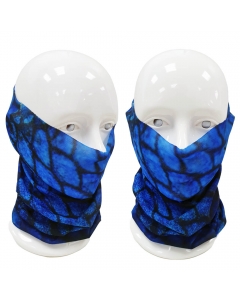 Maillot Multifunctional Face Shield #025 Blue Snake Skin